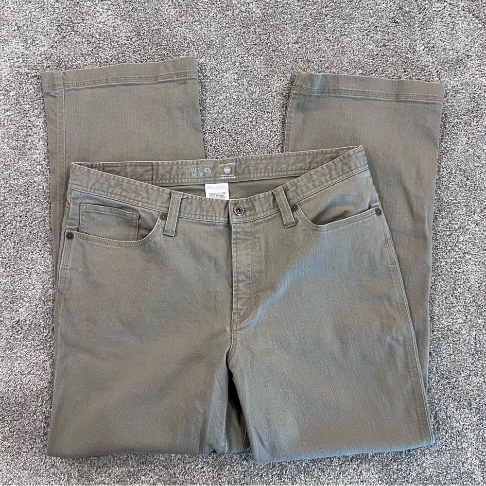 Mountain Hardwear Passenger Pants Men Size 36x30 Hiking Outdoor Beige 1467041,